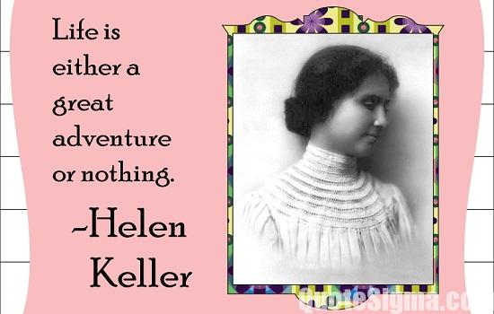 Helen Keller Quotes